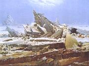 Caspar David Friedrich, The Wreck of the Hope (nn03)